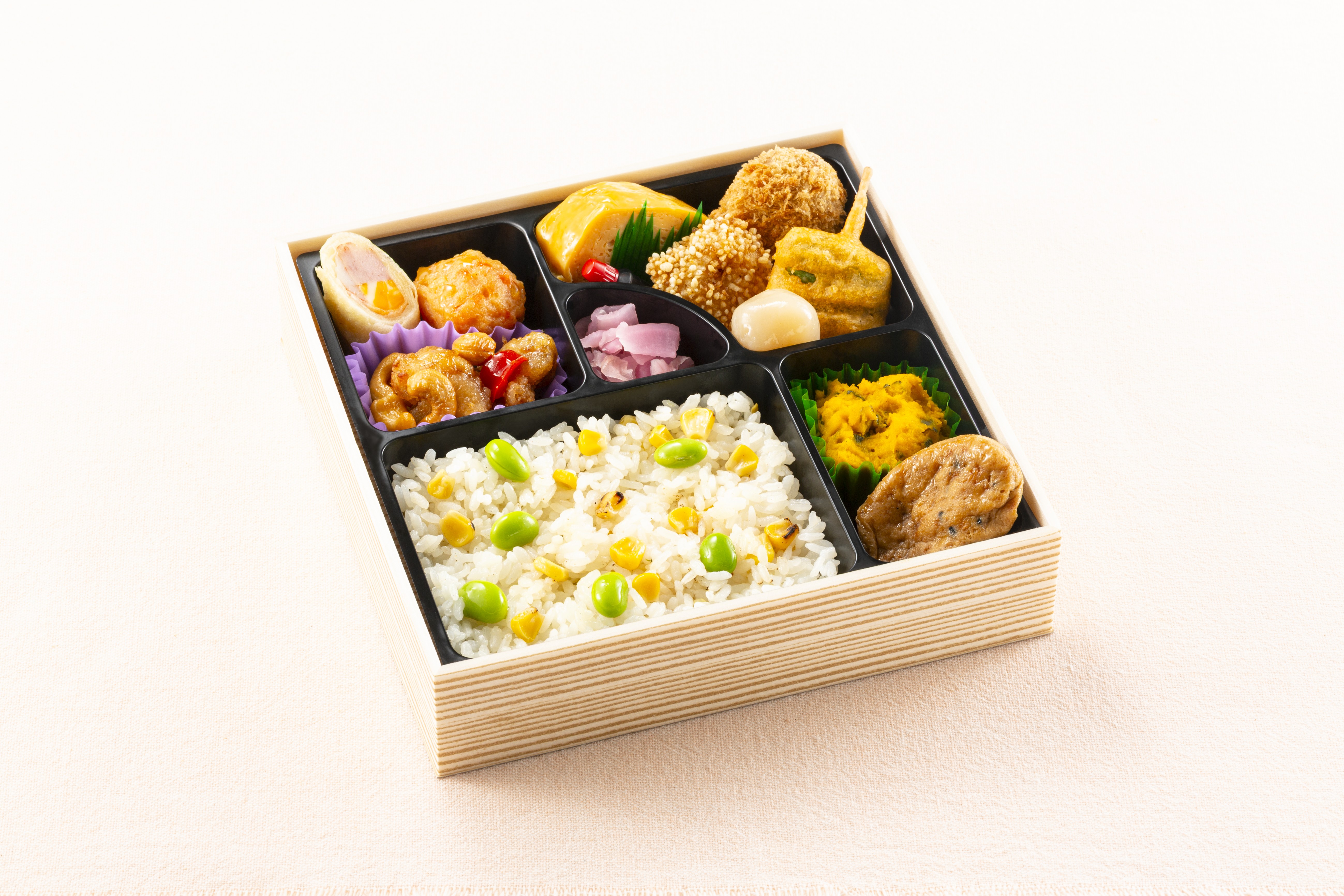 焼きとうもろこし幕の内弁当